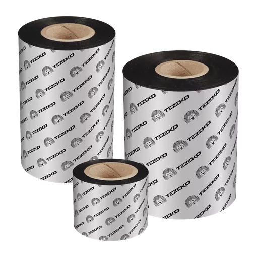 60 mm x 450 m Tezeko TZ200 Wax-Resin TTR páska