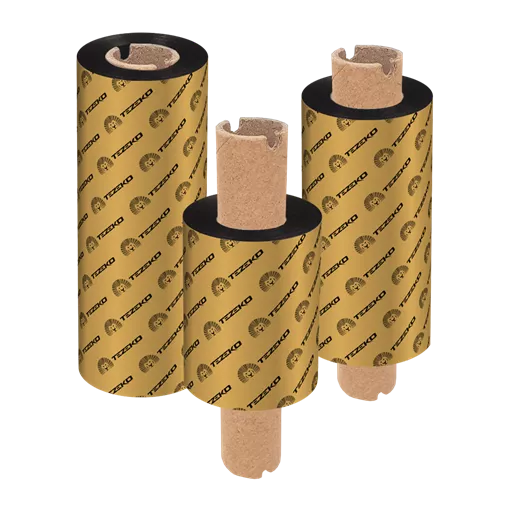 64 mm x 74 m Tezeko TZ150 Premium Wax TTR páska
