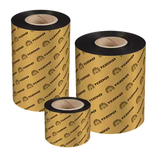 70 mm x 450 m Tezeko TZ150 Premium Wax TTR páska