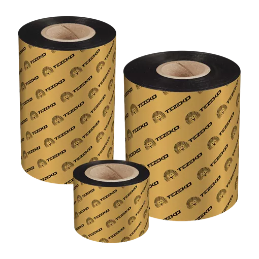 70 mm x 450 m Tezeko TZ150 Premium Wax TTR páska