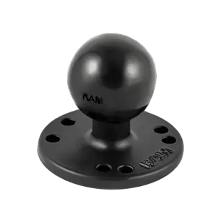 RAM ROUND PLATE WITH BALL