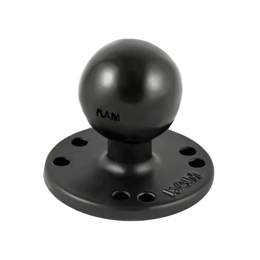 RAM ROUND PLATE WITH BALL