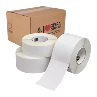 55 mm x 38 mm Termo Kotúčové etikety Biela ( 126 etikety/kotúč )