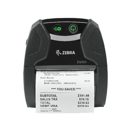 Zebra ZQ320 Tlačiareň etikiet