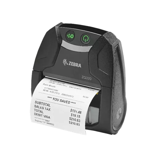 Zebra ZQ320 Tlačiareň etikiet
